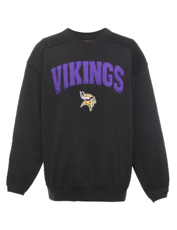 Vikings Printed Sweatshirt - L