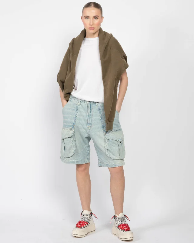 Multi-Pocket Relaxed Shorts