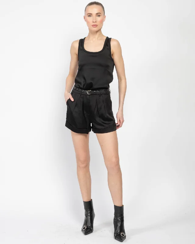 Devan Pleated Shorts