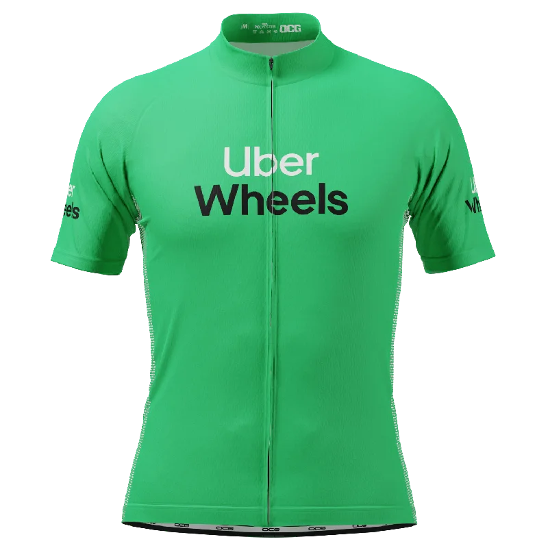 Men's Uber Wheels Short Sleeve Cycling Jersey