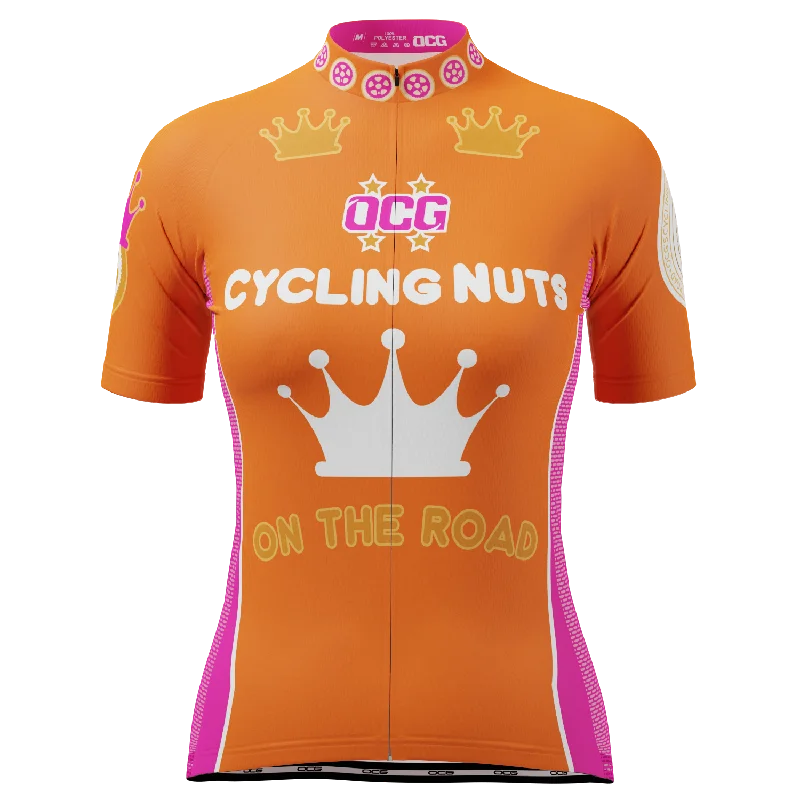 Women's Cycling Nuts Short Sleeve Cycling Jersey