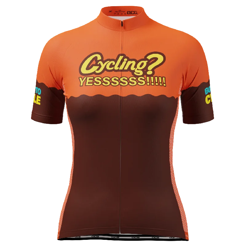 Women's Cycling? Yes! Short Sleeve Cycling Jersey