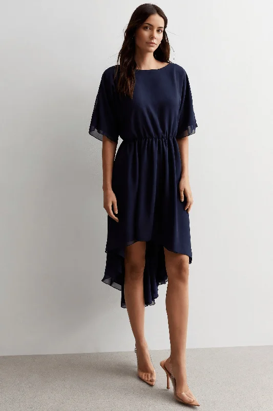 Asymmetric Hem Dress