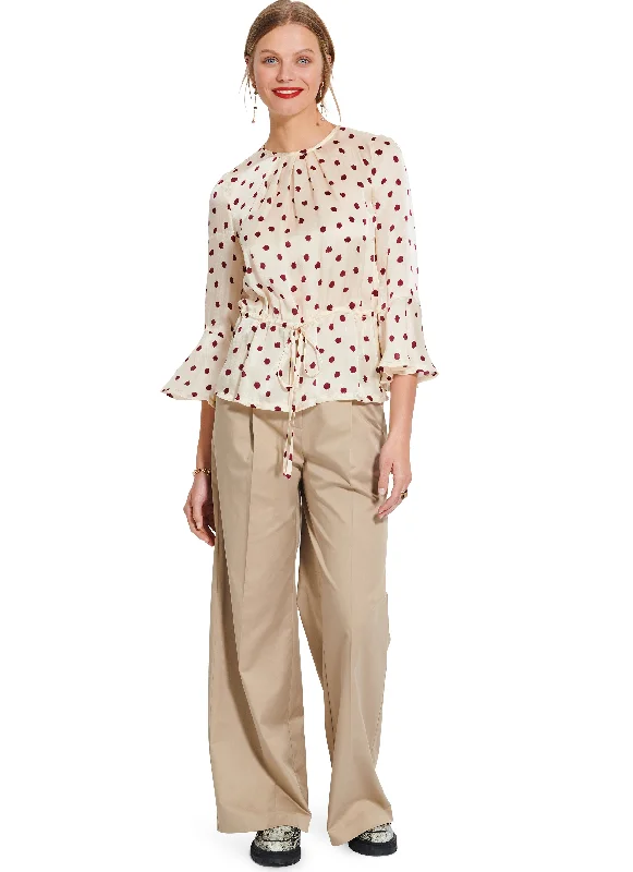 Burda Sewing Pattern 5884 Misses' Blouse and Dress