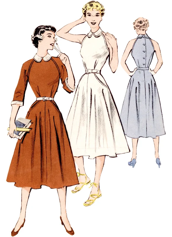 Butterick Sewing Pattern 6992 Vintage 1950's dress