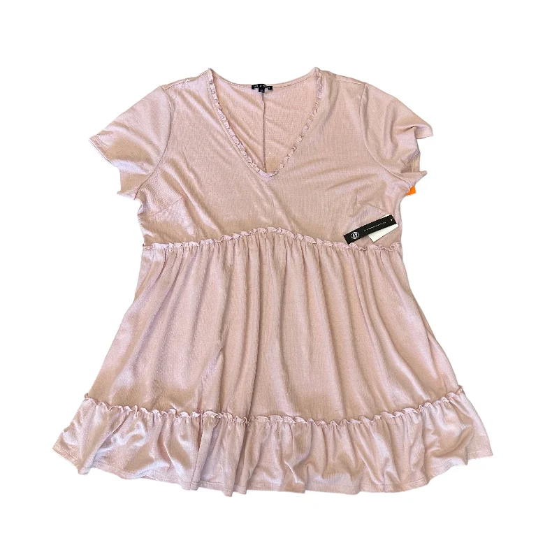 Dress Casual Short By As U Wish  Size: 3x