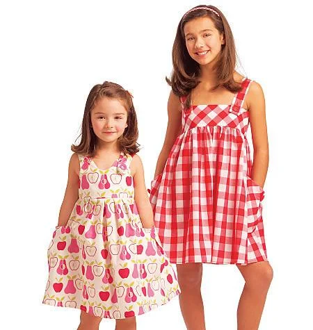 McCall's 5613 Girls' Dresses Pattern
