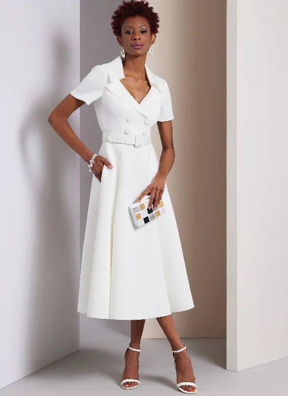 Vogue sewing pattern 1950 Misses' Dress by Badgley Mischka