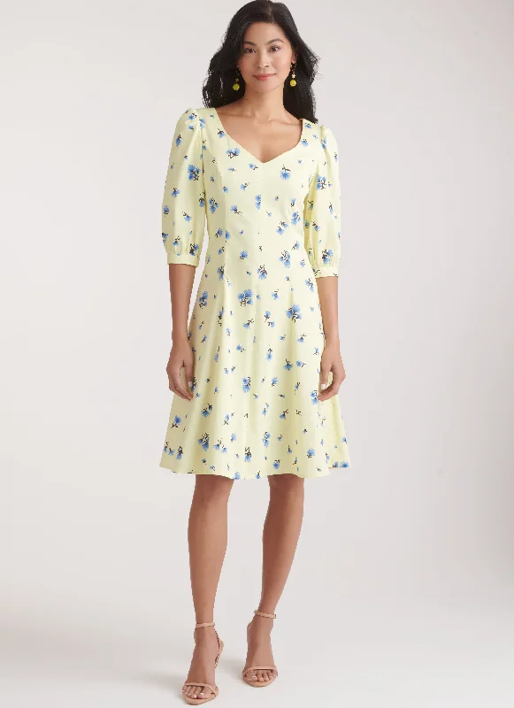 New Look sewing pattern 6776 Dress With Sleeve Variations