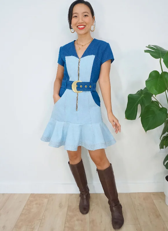 Know Me sewing pattern 2066 Misses' Dress by Gwen Heng