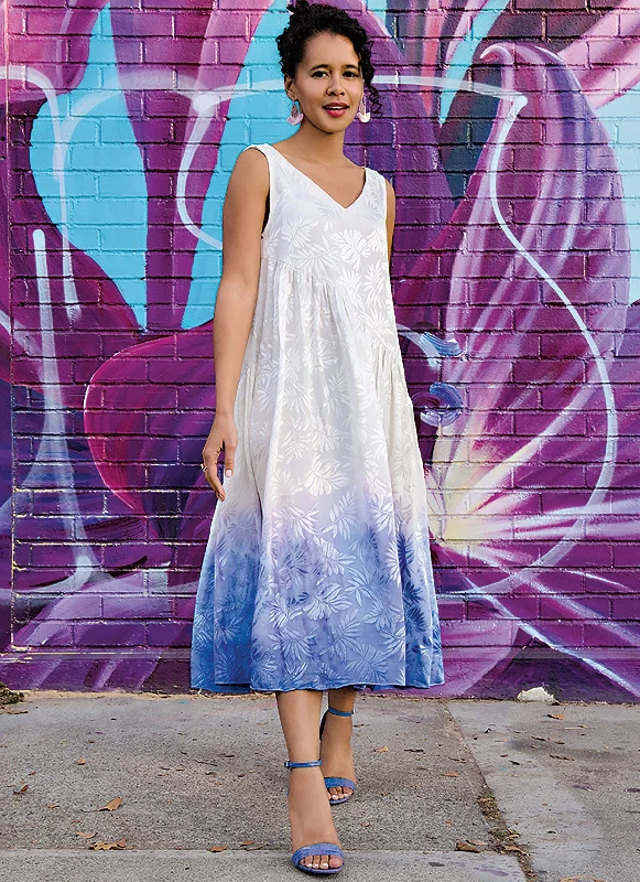 Know Me pattern KM2076 Reversible Dress by Handmade Millennial