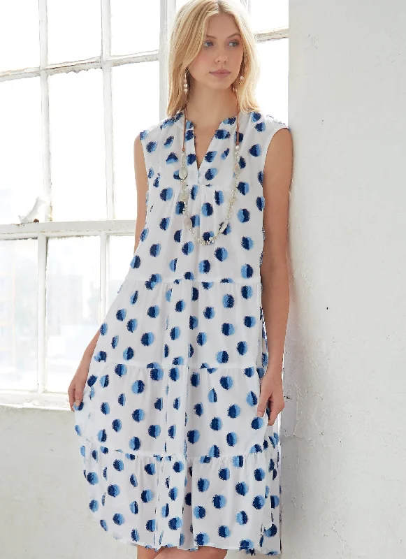 McCall's 8090 Dresses and Belt sewing pattern #MarinaMcCalls