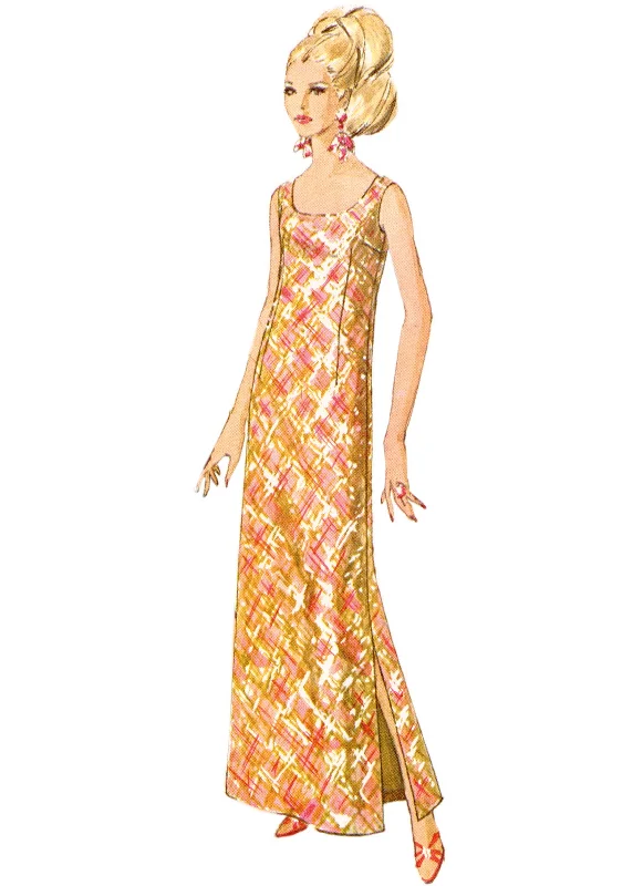 Simplicity Sewing Pattern 9884 Misses' 60's Dress in Two Lengths