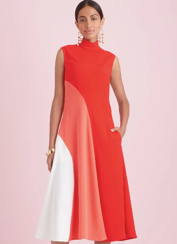 Simplicity Sewing Pattern 9886 Dress with Length Variations