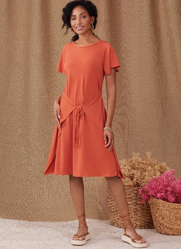 Simplicity Sewing Pattern 9947 easy to sew Knit Dress