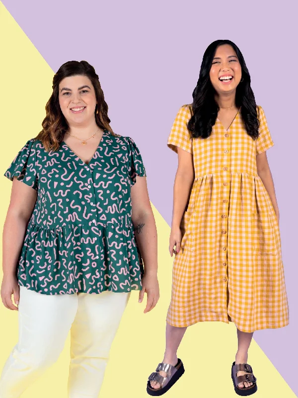 Tilly and The Buttons Nell Blouse and Dress Pattern