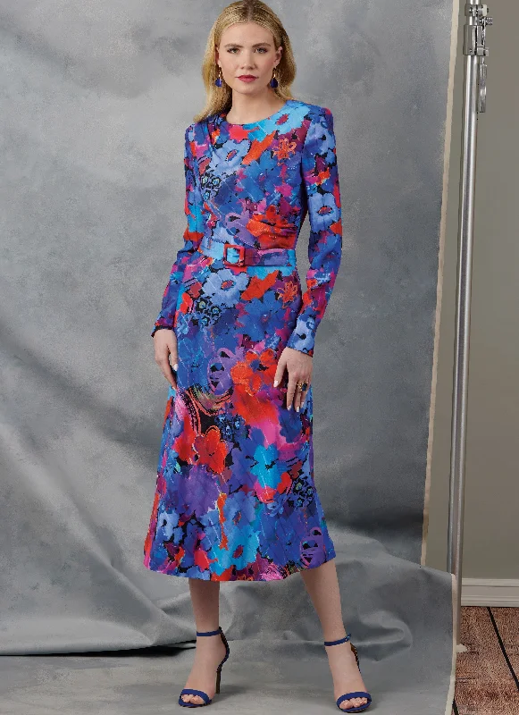 Vogue Sewing Pattern 2043 Dresses and Belt