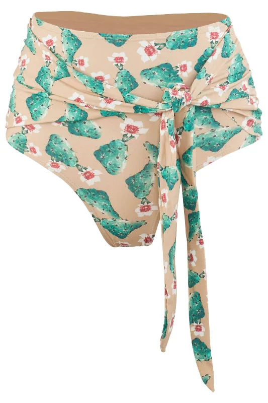 Giovanna High Waisted Bikini Bottom in Cactus Print Plunge bikini, Deep-V, Sexy, Trendy Giovanna High Waisted Bikini Bottom in Cactus Print Plunge bikini, Deep-V, Sexy, Trendy