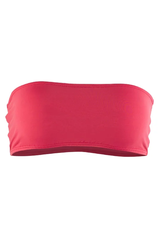 Giovanna Bandeau Bikini Top Terracotta Ruffled bikini bottom, Fun, Feminine, Trendy
