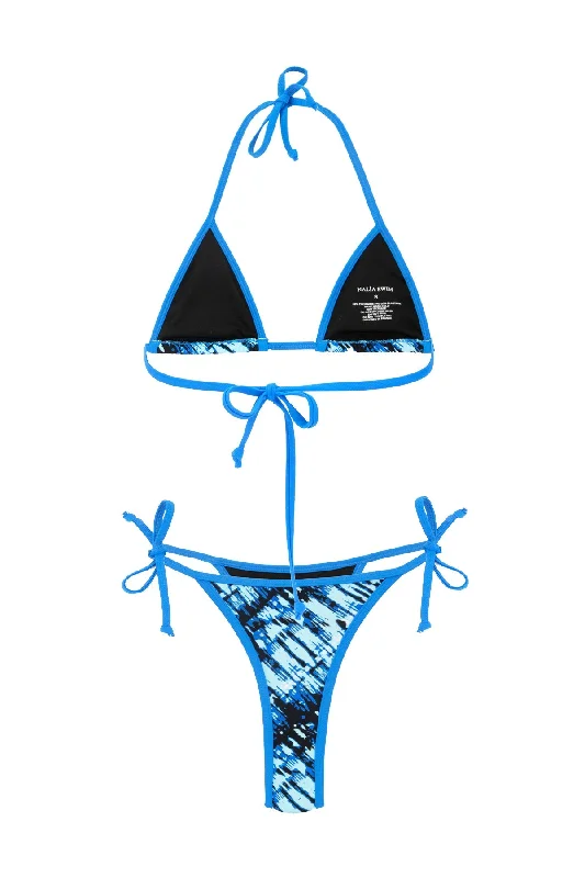 LOVINA BIKINI BOTTOM - BLUE Strappy bikini top, Trendy, Sexy, Chic