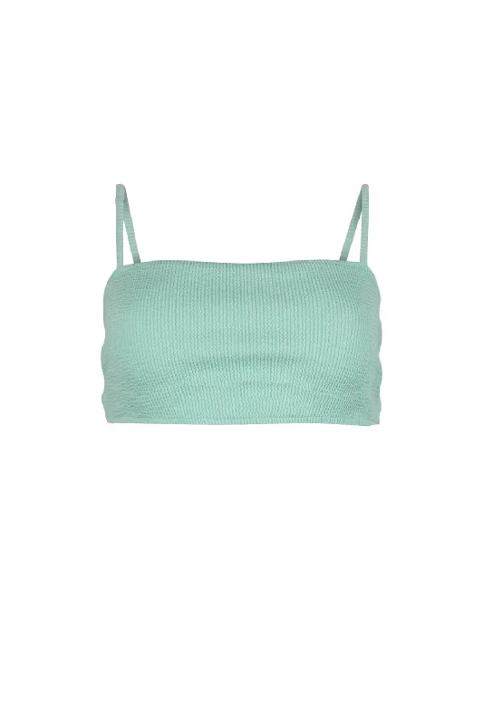 Mila Bandeau Bikini Top With Straps Tie-dye bikini, Fun, Vibrant, Trendy