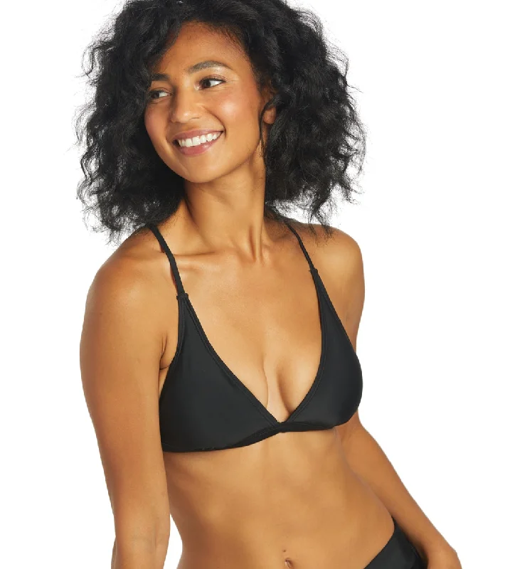 Sporti Active Tie Back Bikini Top Black High-cut bikini, Sexy, Retro, Comfortable