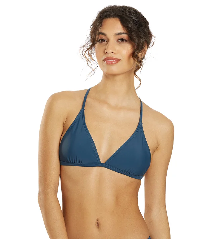 Sporti Active Tie Back Bikini Top Stone Blue Wraparound bikini, Trendy, Sexy, Beachwear