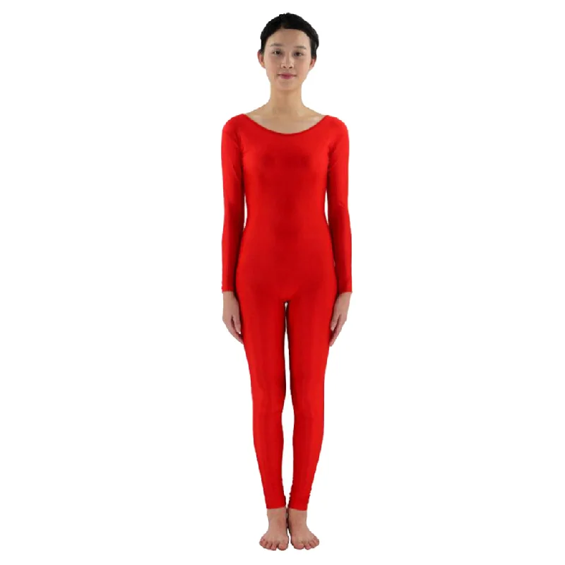 Maxbell Adult Spandex Bodysuit Catsuit Dance Costume Stretch Unitard Jumpsuit Red XL Luxe jumpsuit, Fashionable, Elegant, Chic Maxbell Adult Spandex Bodysuit Catsuit Dance Costume Stretch Unitard Jumpsuit Red XL Luxe jumpsuit, Fashionable, Elegant, Chic