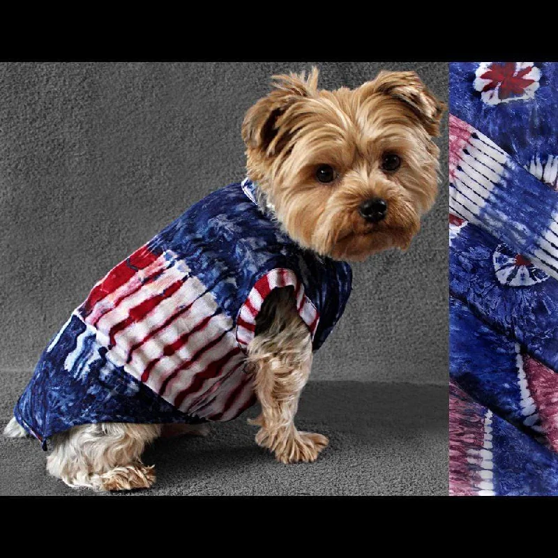 Dog's Red, White and Blue Tie-Dye Jumpsuit Boho chic jumpsuit, Relaxed fit, Feminine, Stylish Dog's Red, White and Blue Tie-Dye Jumpsuit Boho chic jumpsuit, Relaxed fit, Feminine, Stylish