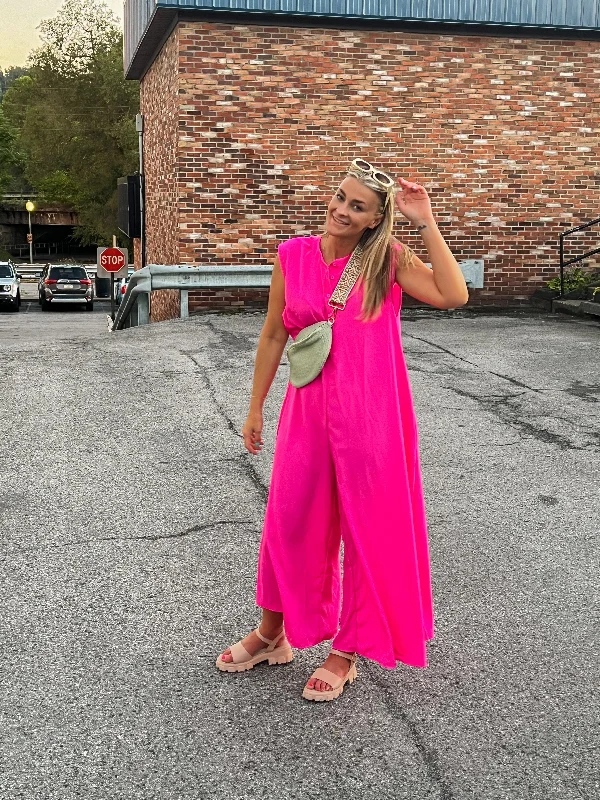 Bold Barbie Wide Leg Jumpsuit Off-shoulder jumpsuit, Elegant, Party attire, Stylish