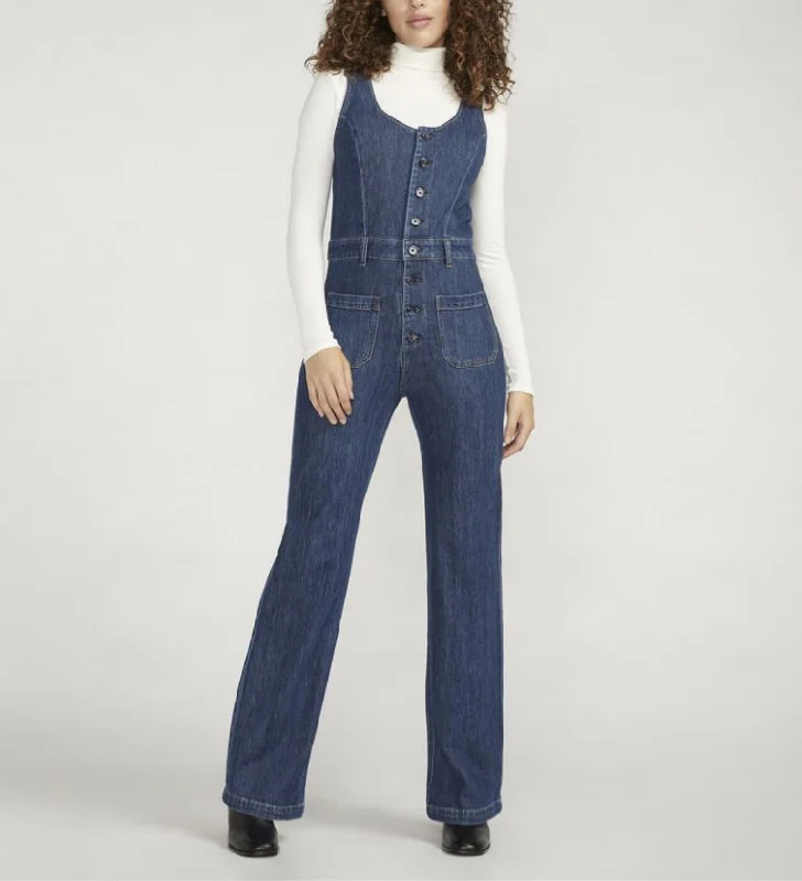 Silver High Rise Wide Leg Jumpsuit Striped jumpsuit, Bold pattern, Summer fashion, Comfortable