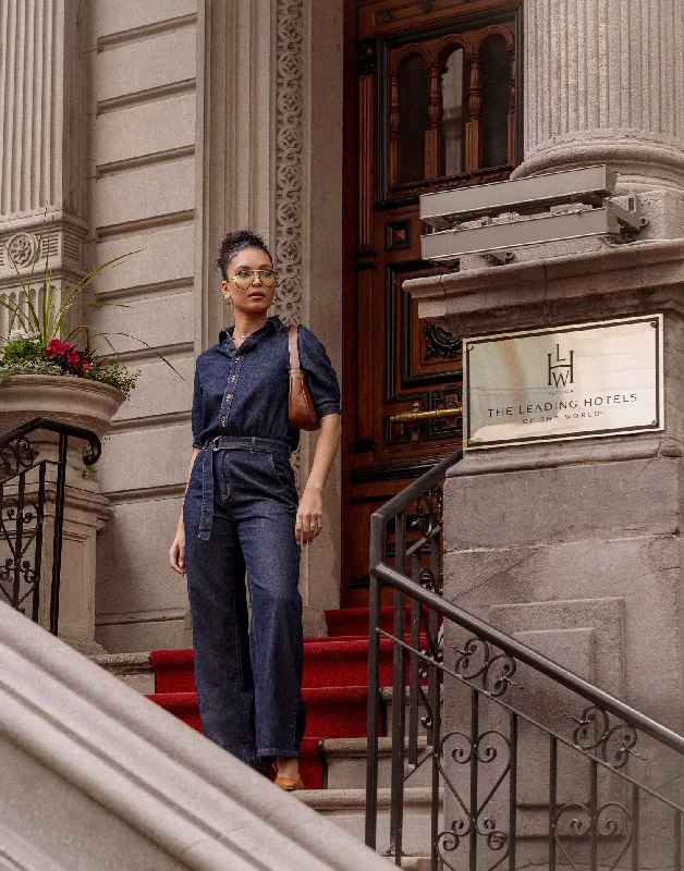 JUMPSUIT / PARIS Ruffle jumpsuit, Feminine touch, Trendy, Party wear