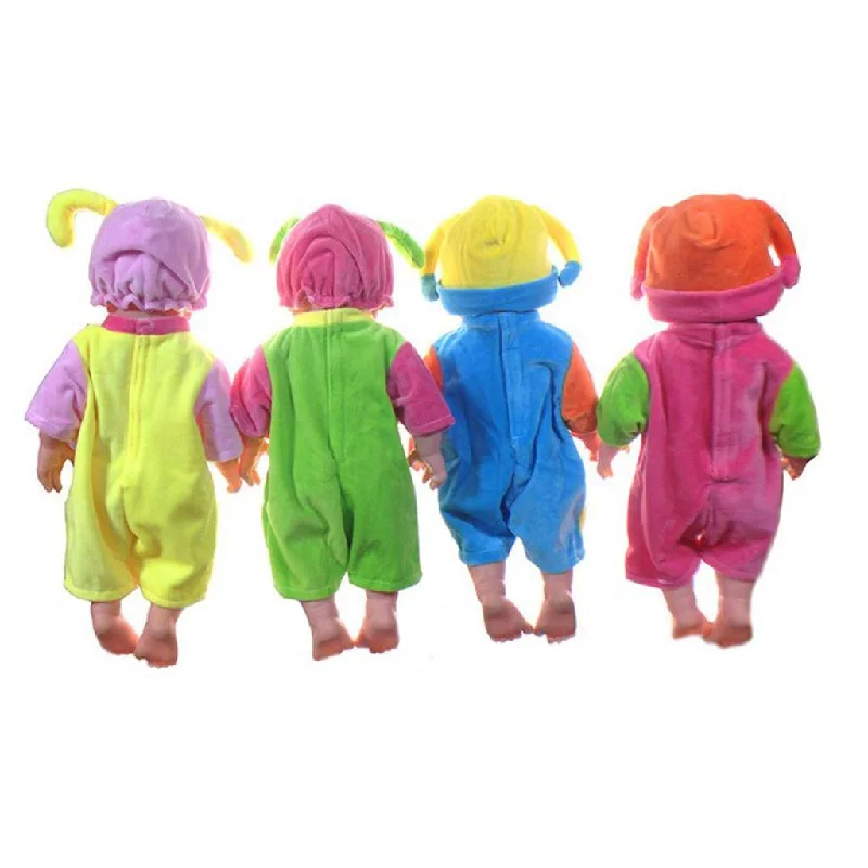 Maxbell Maxbell Lovely Doll Clothes Jumpsuit with Hat Fits for 16'' inch Dolls and More -Green Jumpsuit with pockets, Practical, Comfortable, Casual Maxbell Maxbell Lovely Doll Clothes Jumpsuit with Hat Fits for 16'' inch Dolls and More -Green Jumpsuit with pockets, Practical, Comfortable, Casual