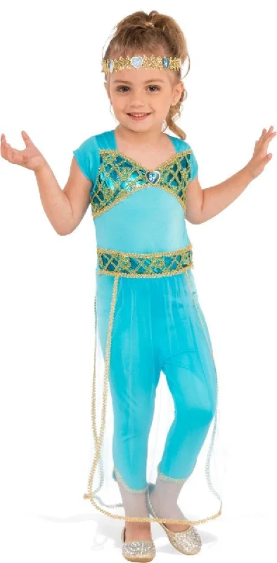 Arabian Princess Deluxe Jumpsuit Girls Fancy Dress Costume Floral jumpsuit, Feminine, Summer vibes, Trendy Arabian Princess Deluxe Jumpsuit Girls Fancy Dress Costume Floral jumpsuit, Feminine, Summer vibes, Trendy