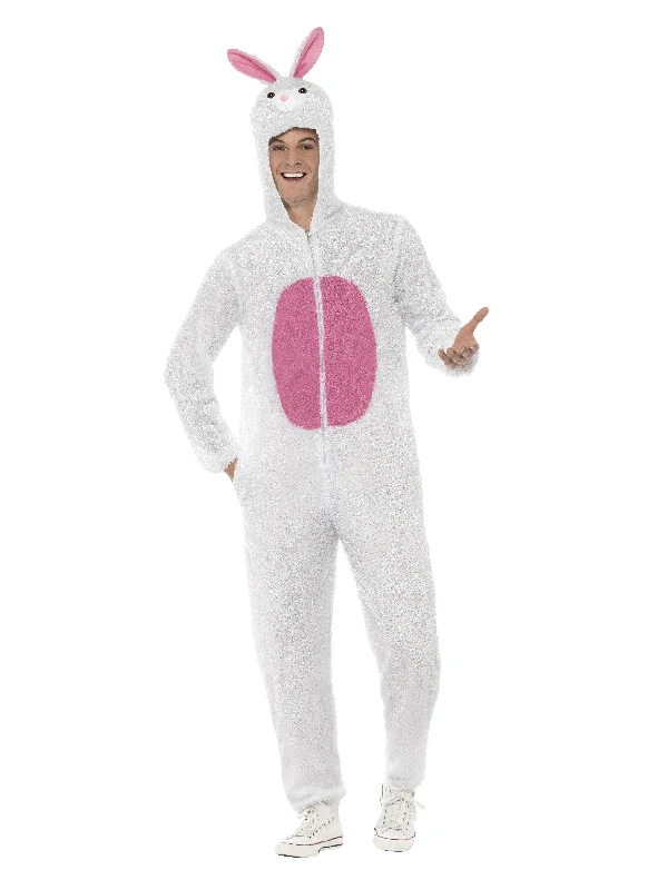 Easter Bunny Fancy Dress Adult White Rabbit Animal Costume Jumpsuit Off-shoulder jumpsuit, Elegant design, Trendy, Night out Easter Bunny Fancy Dress Adult White Rabbit Animal Costume Jumpsuit Off-shoulder jumpsuit, Elegant design, Trendy, Night out