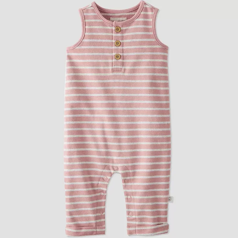 Baby Little Planet by Carter's Striped Organic Jumpsuit Halter jumpsuit, Sexy, Elegant, Trendy Baby Little Planet by Carter's Striped Organic Jumpsuit Halter jumpsuit, Sexy, Elegant, Trendy