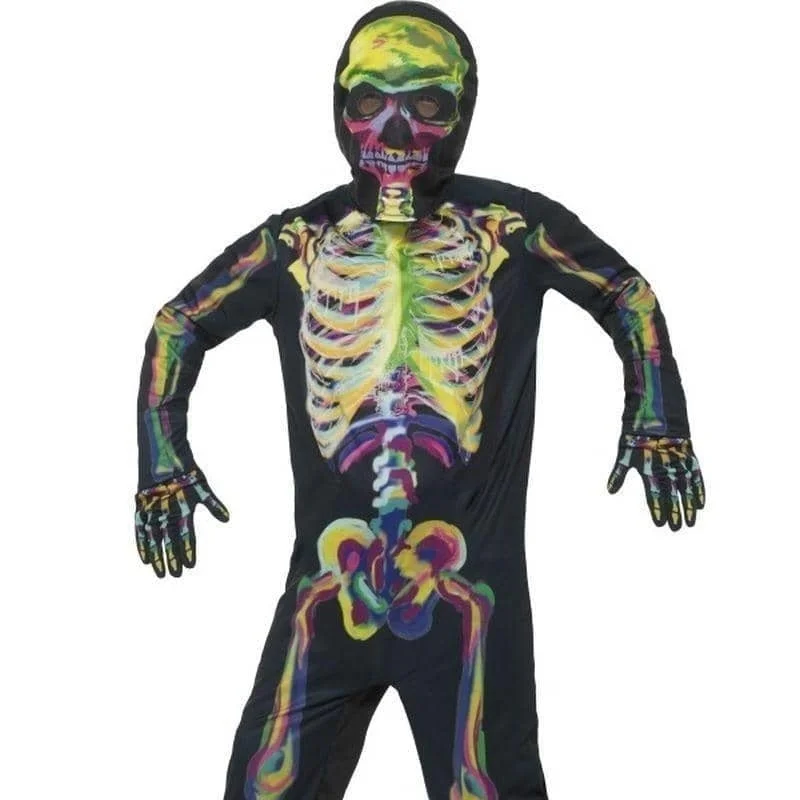 Glow In The Dark Skeleton Costume Kids Multi Coloured Jumpsuit Boho chic jumpsuit, Relaxed, Trendy, Comfortable Glow In The Dark Skeleton Costume Kids Multi Coloured Jumpsuit Boho chic jumpsuit, Relaxed, Trendy, Comfortable