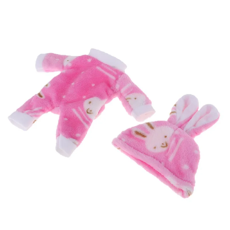 Maxbell Lovely Plush Jumpsuit Hat Suit for 25cm Mellchan Baby Doll Accessories Pink Boho jumpsuit, Loose fit, Casual, Comfortable Maxbell Lovely Plush Jumpsuit Hat Suit for 25cm Mellchan Baby Doll Accessories Pink Boho jumpsuit, Loose fit, Casual, Comfortable